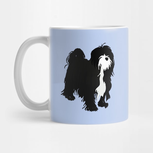 Tibetan terrier by CreativeBubble21